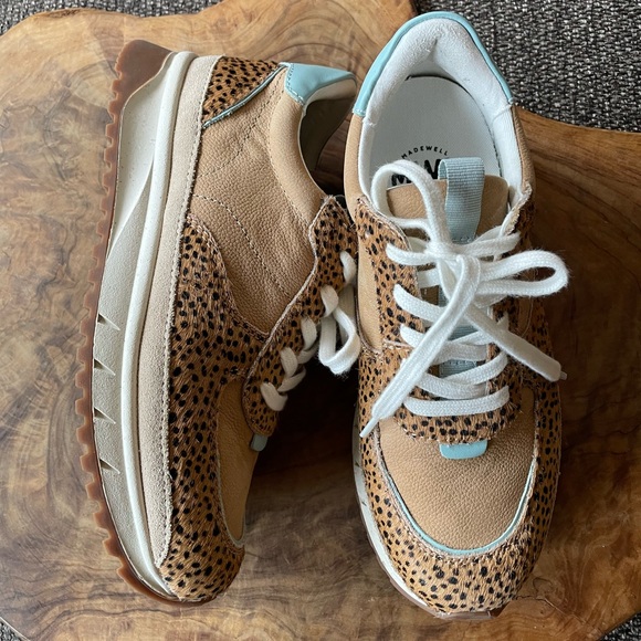 Kickoff Trainers spot dot calf hair and nubuck size 6 (really 6.5) - Picture 7 of 14